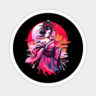 geisha japan Magnet